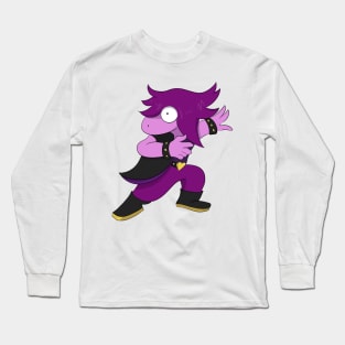 Deltarune Susie Long Sleeve T-Shirt